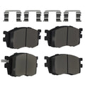 Front Ceramic Brake Pads Kit for Hyundai Accent/Kia Rio 2006–2011 D1156