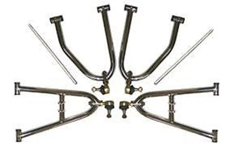 Set of 2 Extended A-Arms +2 Inch for Honda TRX400EX TRX400X (2001–2009)