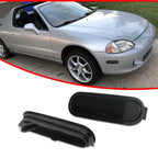 2X Smoke Front Bumper Side Marker Lights for Honda Del Sol (1993–1997)