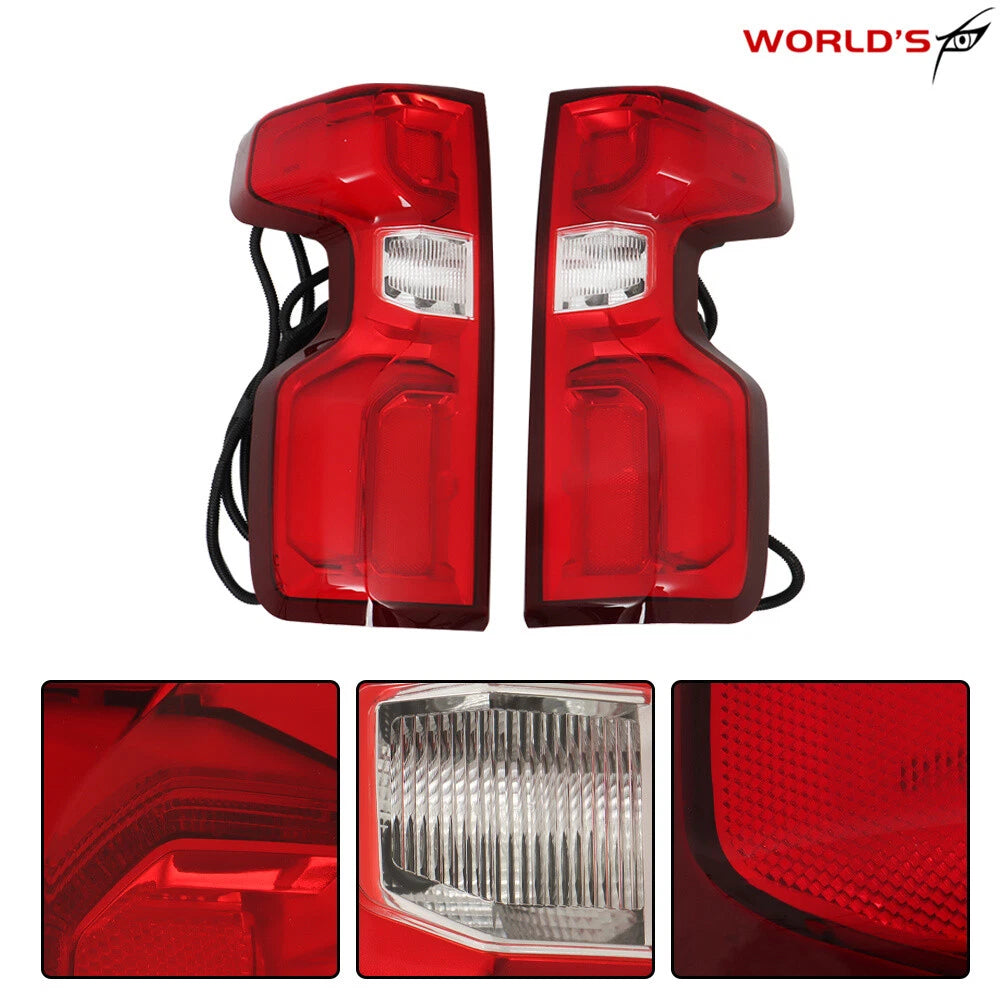 LED Tail Lights for Chevy Silverado 1500 (2019–2023) Left & Right