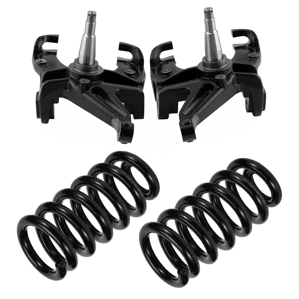 5.5" Front Drop Spindles for Chevy Silverado GMC Sierra 2WD (1973–1987)