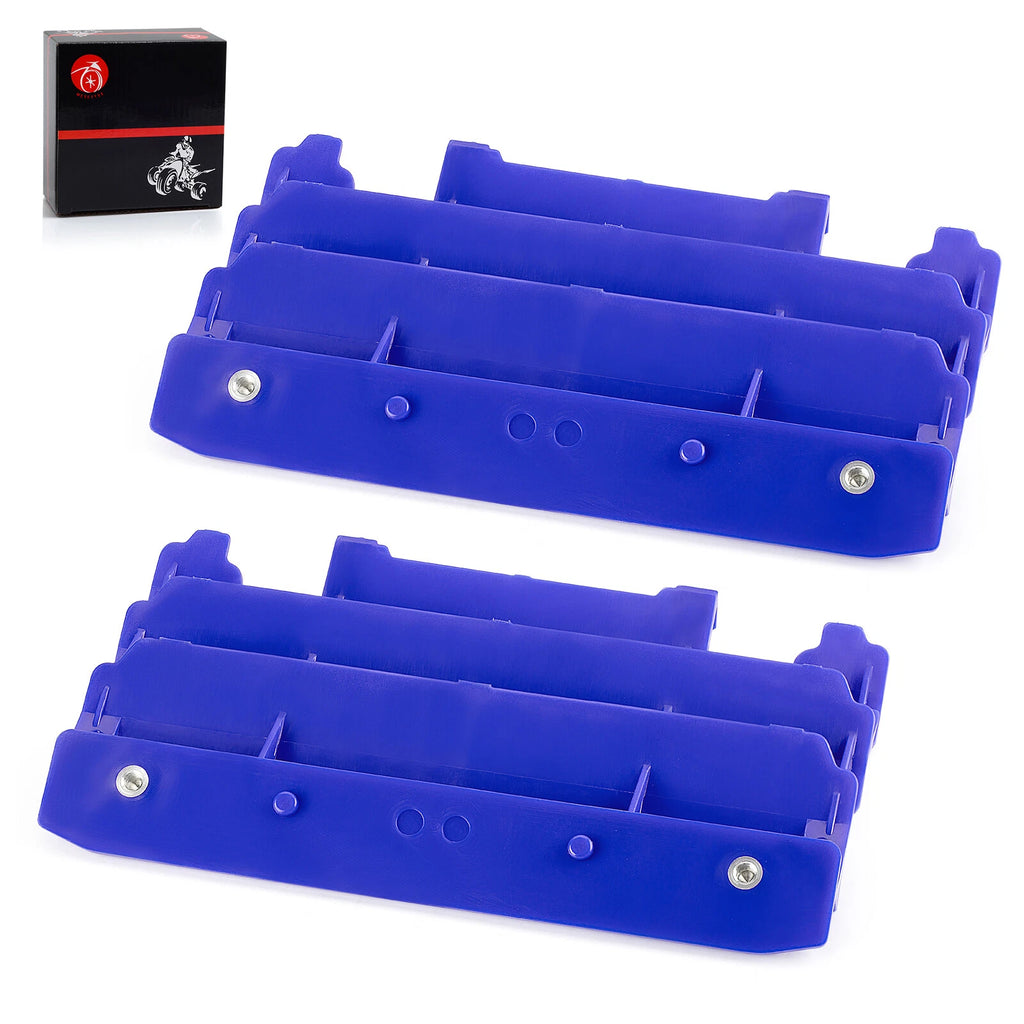 2 Pcs Radiator Guards Grill for Yamaha YZ125 YZ250 (2006–2021) Blue