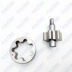 Oil Pump Shaft & Rotor for SeaDoo 1503 1630 (420837543, 420956675)