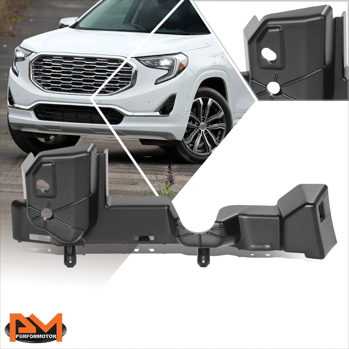 Front Driver Left Upper Bumper Cover Support Bracket for GMC Terrain (2018–2021)