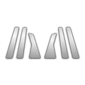 6Pc Chrome Pillar Post Covers for 2010-2019 Honda Crosstour - P3540