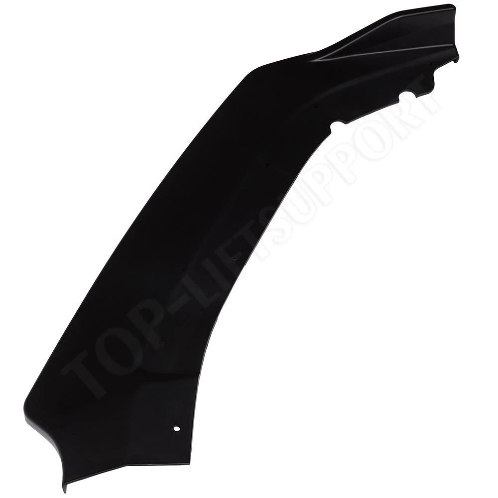 Front Bumper Lip Body Kit Spoiler for Honda Civic (2016–2021) Glossy Black