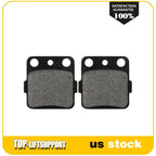 Set of 2 Carbon Fiber Brake Pads for Honda TRX 400 EX Sportrax