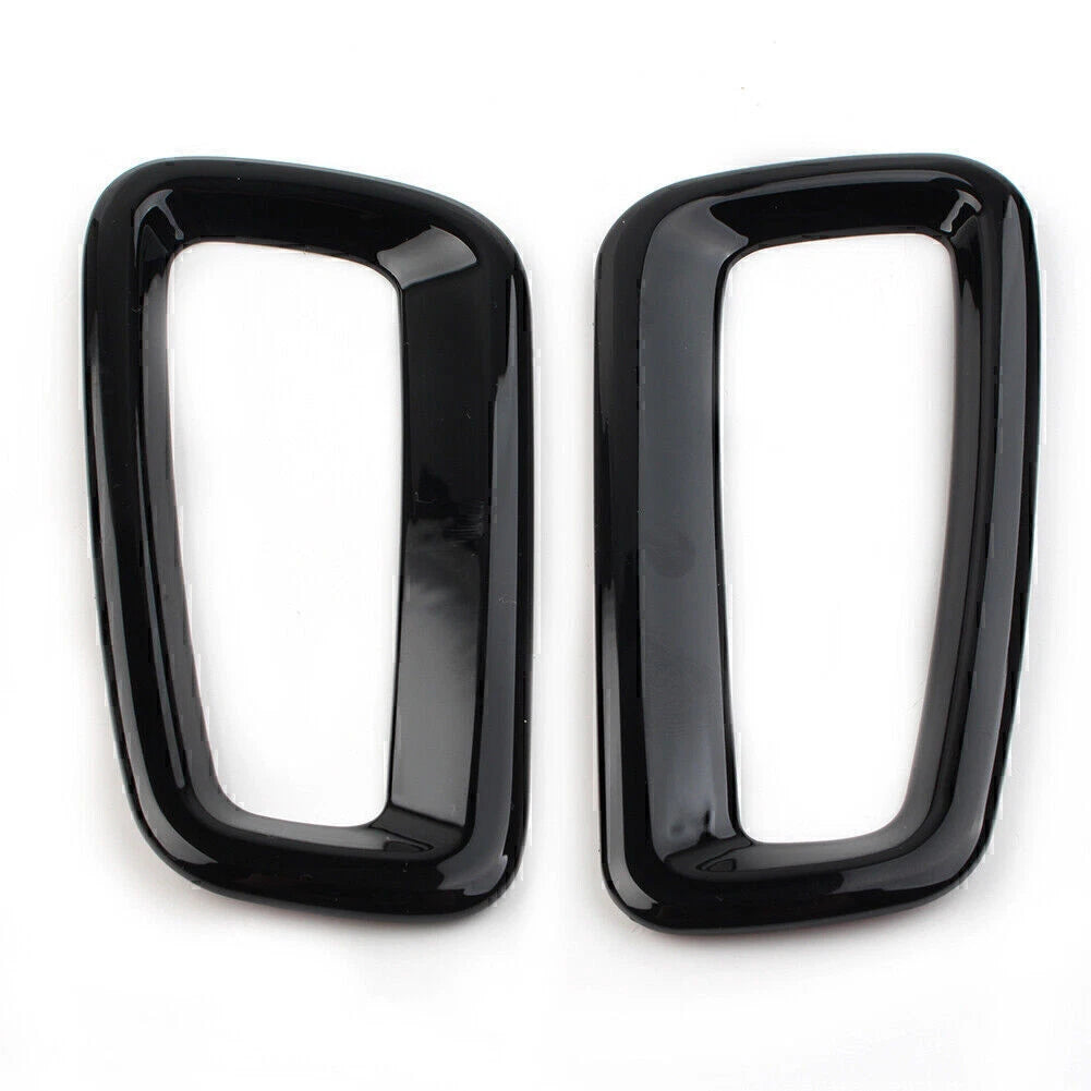 Set of 2 Black Inner Dash Side Air Vent Outlet Covers for Honda Civic (2022–2023)