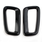Set of 2 Black Inner Dash Side Air Vent Outlet Covers for Honda Civic (2022–2023)