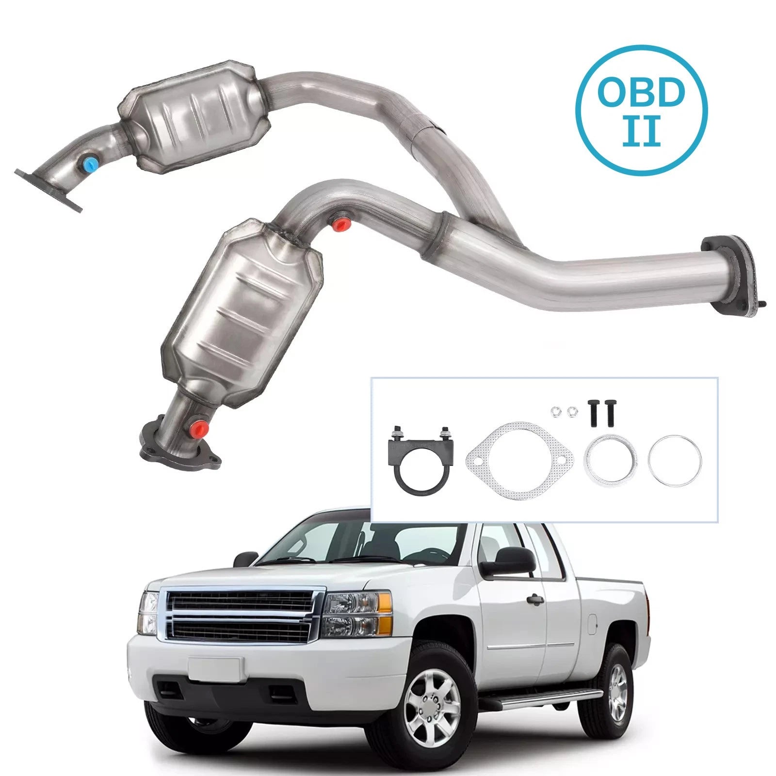 Catalytic Converter for Chevy Silverado/Suburban/Yukon/Sierra 1500 (2007–2009)
