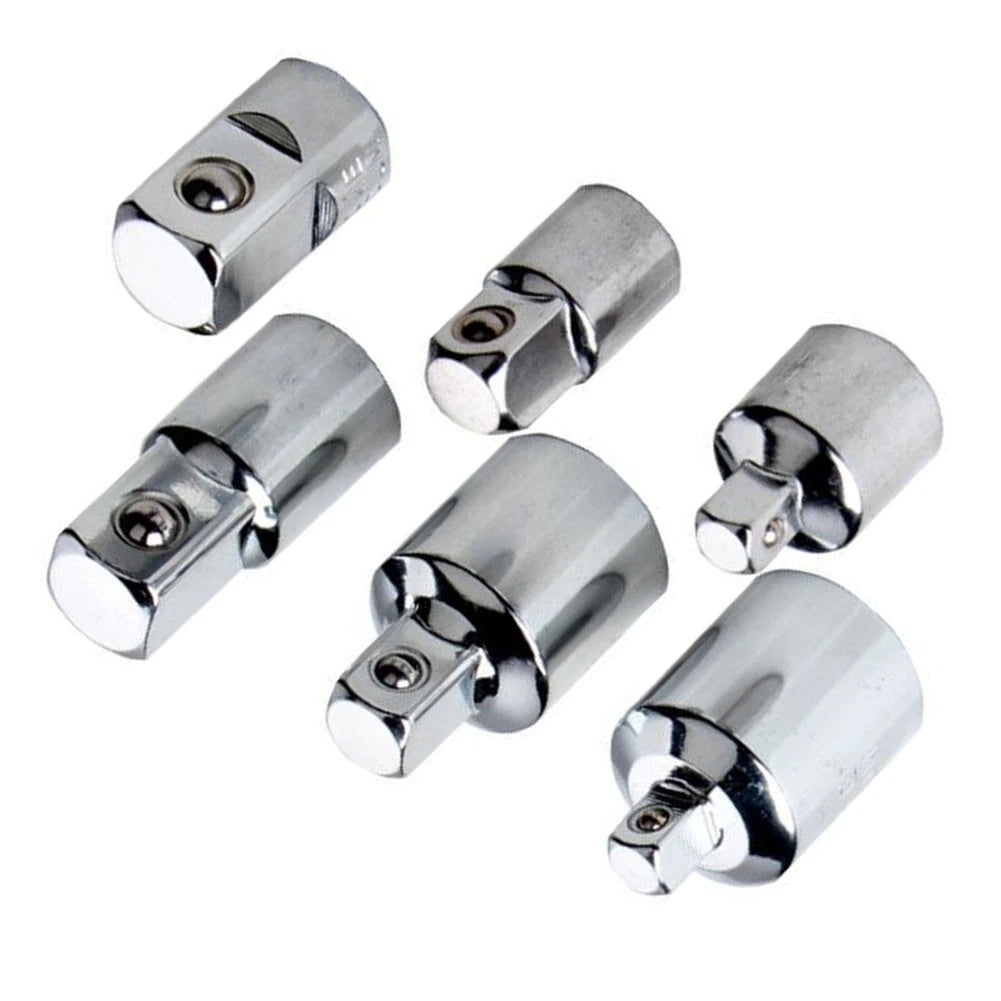 6 Piece Ratchet Wrench Adapter Sleeve Set for Automotive Use