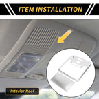 Set of 1 Front Roof Reading Light Lamp Cover Trim for Toyota Tundra (2022–2024)