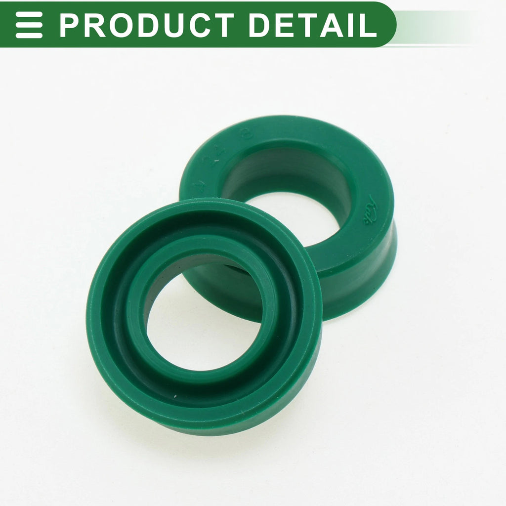Set of 5 Oil Seal Rotary Shaft Seal 14x24x8mm High Pressure Green
