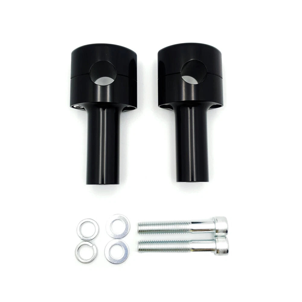 4" Tall Handlebar Risers for DNA Paughco Hardbody Springer Chopper (No Year)