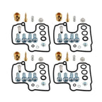 4 Sets Carburetor Repair Kit for Suzuki GSXR600 GSX-R 600 (1997-2000)