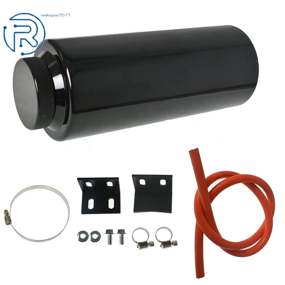 Universal Aluminum Catch Tank Overflow Reservoir for Radiator (800ML)