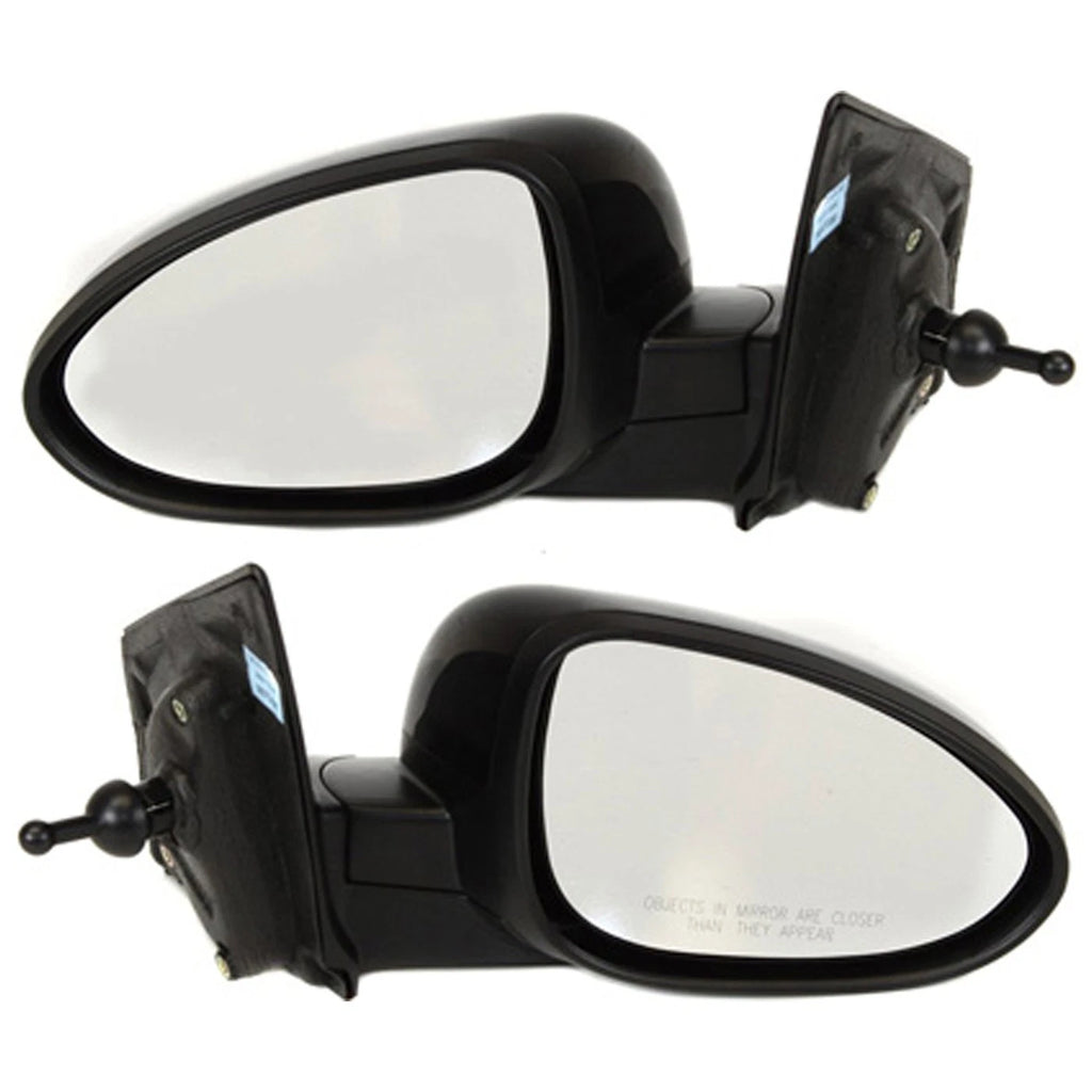 Set of 2 Manual Remote Mirrors for Chevy Sonic (2012–2018)