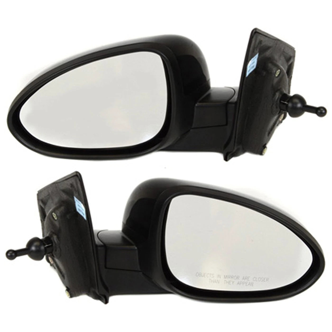 Set of 2 Manual Remote Mirrors for Chevy Sonic (2012–2018)