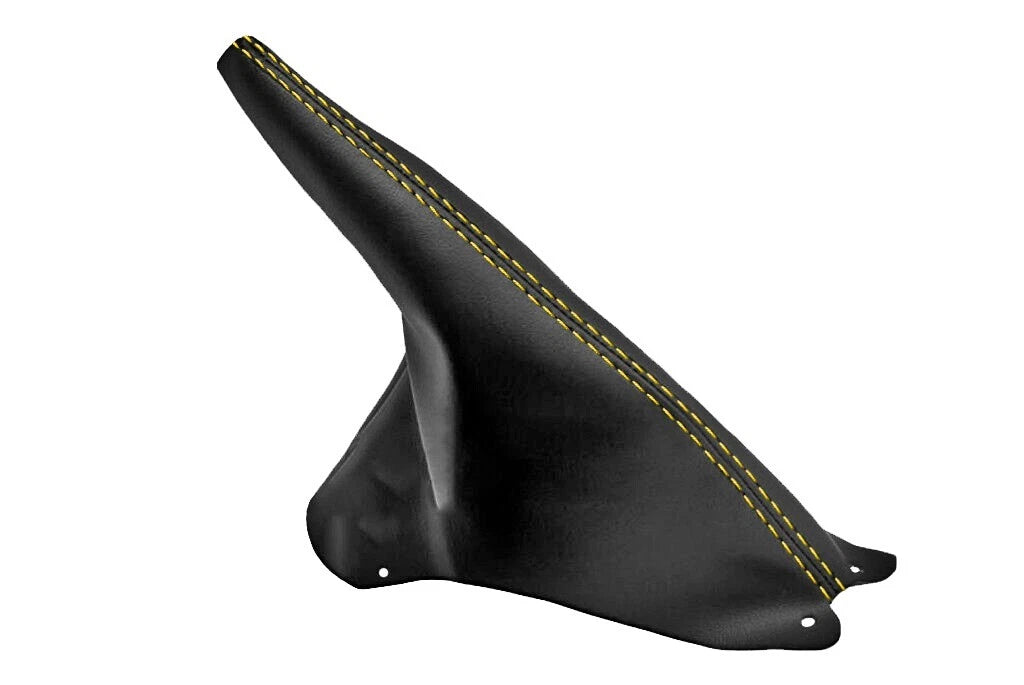 E Brake Boot Leather for Ford Mustang (1994–2004) Yellow Stitch