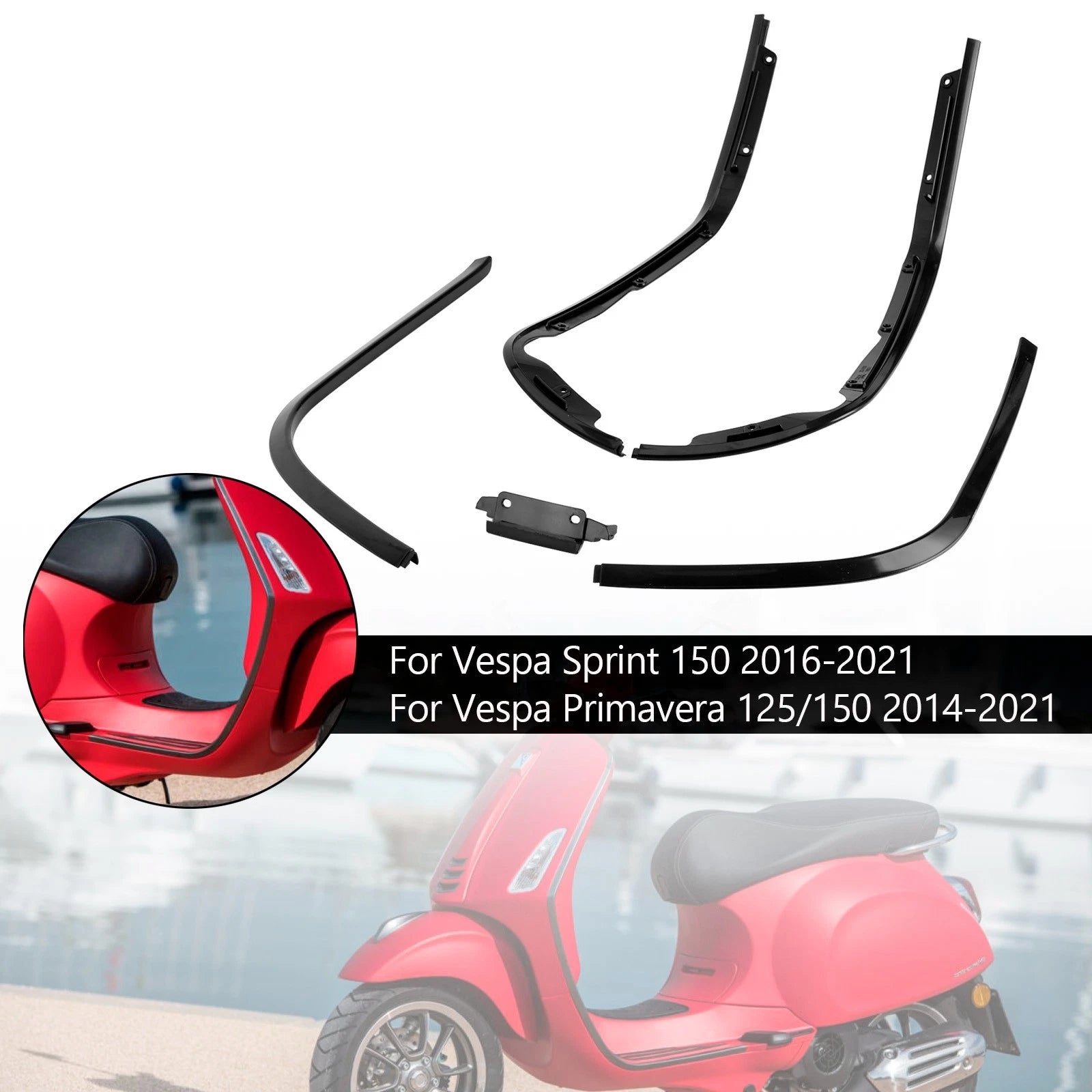 Upper Sidebar Lining Trim Strip for Sprint 150, Primavera 125/150 (2014–2023)