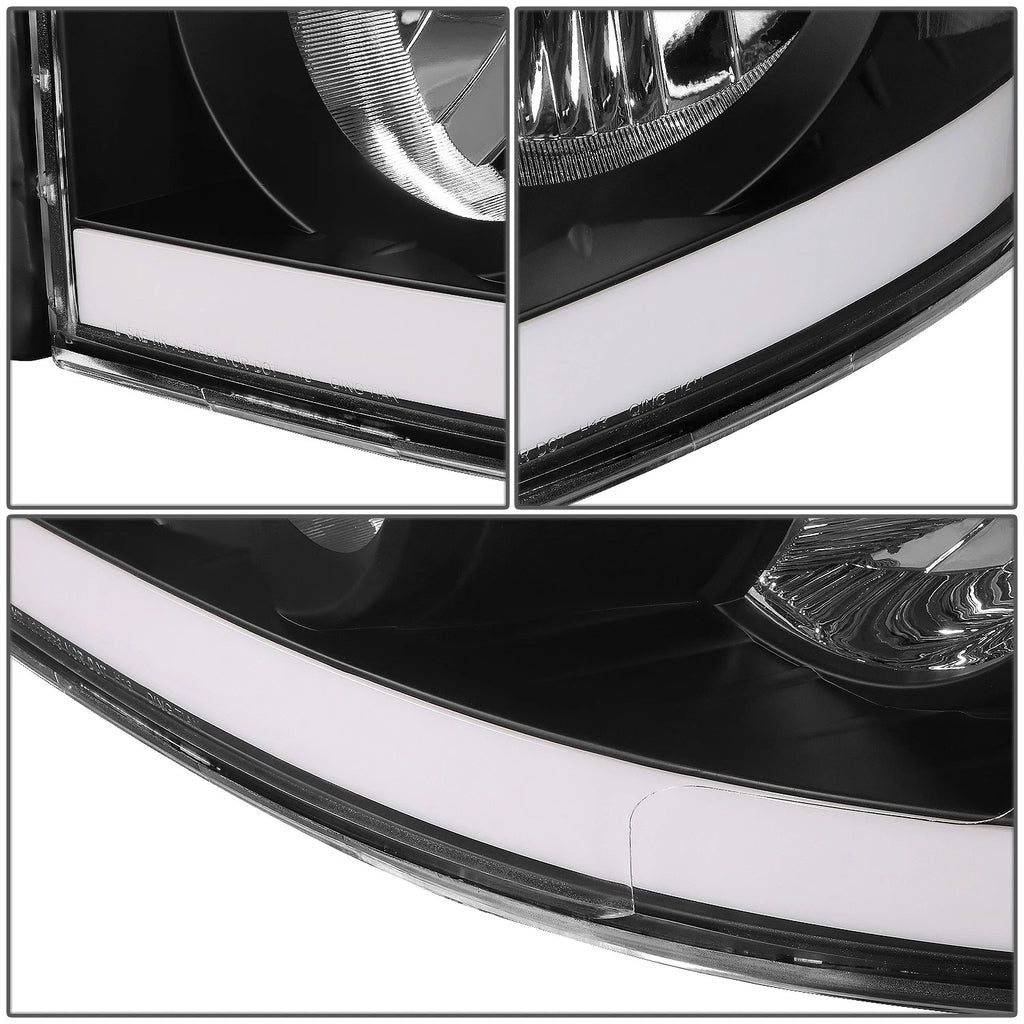 LED DRL Headlight for Dodge Ram 1500 (2006–2009) + Tool Box