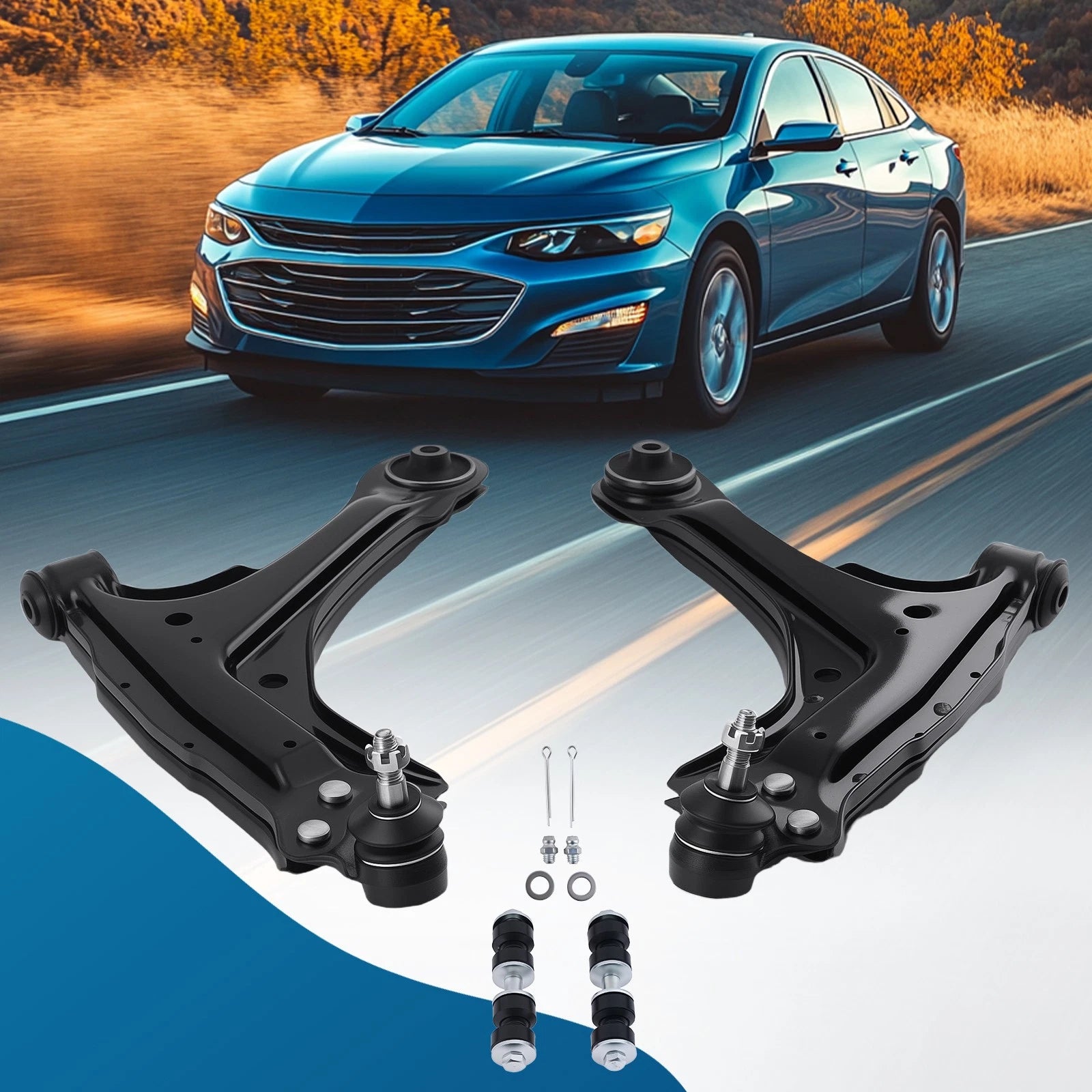 Front Suspension Lower Control Arm Sway Bar Links for Pontiac Grand Am (1999–2005)