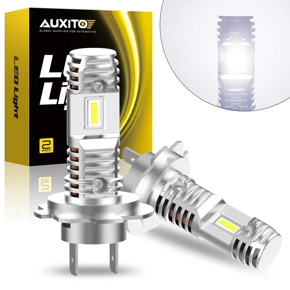 AUXITO H7 LED Headlight Bulbs for Mercedes Benz SL S SLK E C CL Class (6000K)