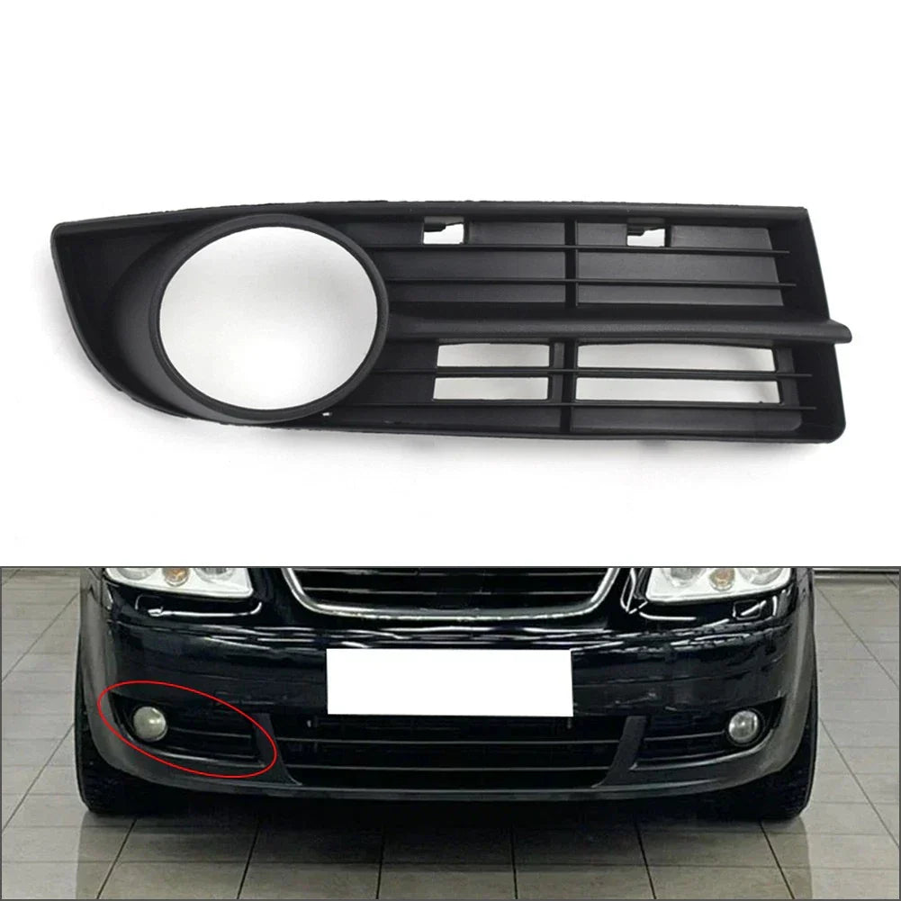 Right Side Front Bumper Fog Light Grill Cover for VW Caddy, Touran (04-10)