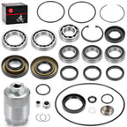 Rear Differential Axle Bearings Seals O Ring Kit for Honda TRX250X (2009–2023)