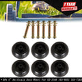 Set of 6 Anti Scalp Deck Wheels for Exmark Mower (Year Range Not Specified)
