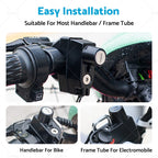 Motorcycle Helmet Lock for Harley (22mm 25mm Handlebar Frame Tube)