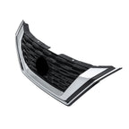 Front Upper Bumper Grill for Nissan Rogue (2021-2023) Black W/O Camera Hole