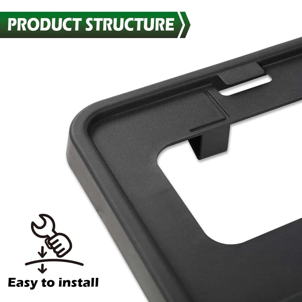 Front Bumper License Plate Mounting Bracket for Ford F250 F350 Super Duty
