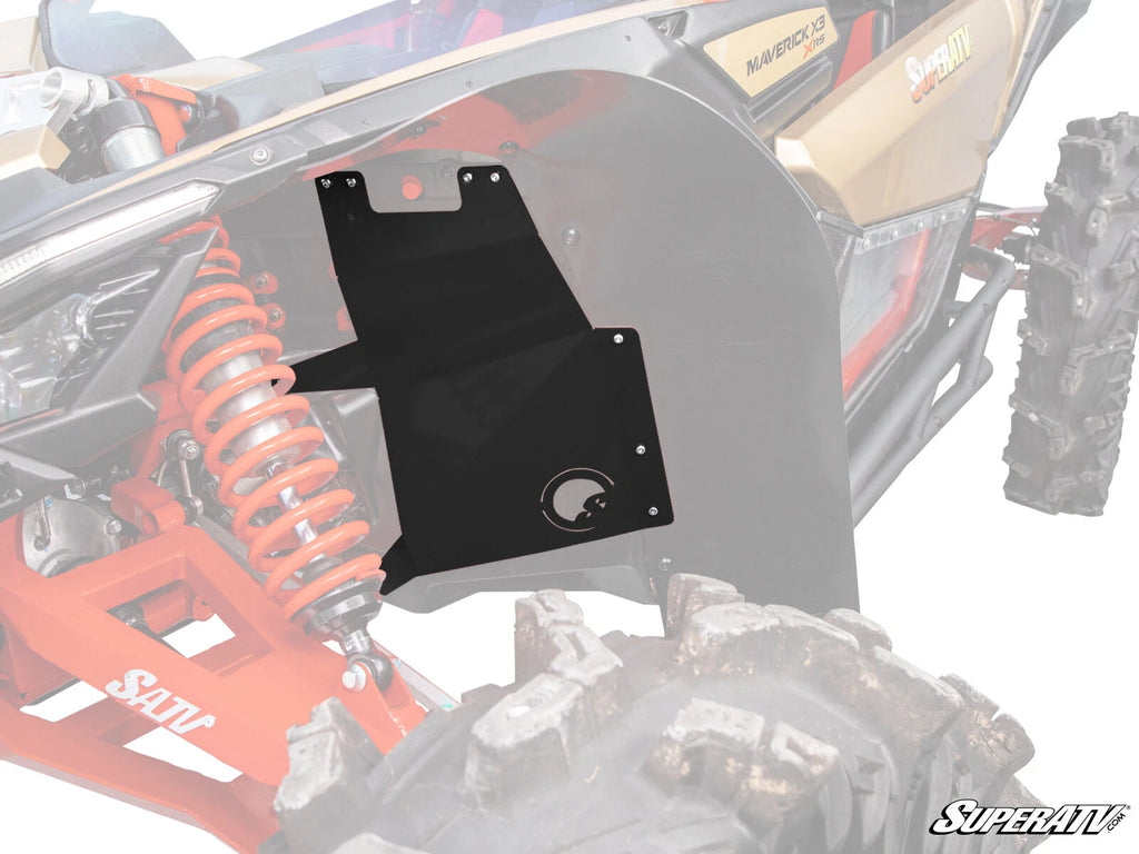 Inner Fender Guards for Can-Am Maverick X3 (Black)