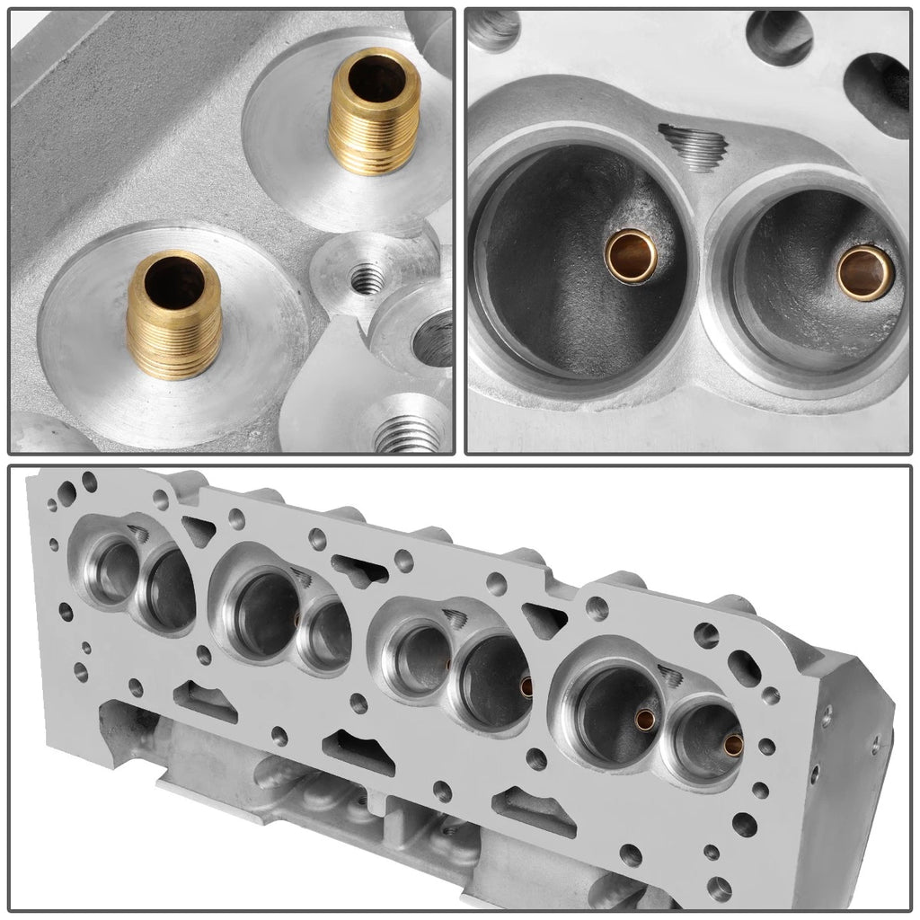 Aluminum Cylinder Head for Chevy Small Block 350 SBC (1968–2023) 200cc 68cc
