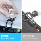 6X Aluminum Quick Removal Fastener Thumb Screw for Jeep Wrangler JK JL (2007–2023)