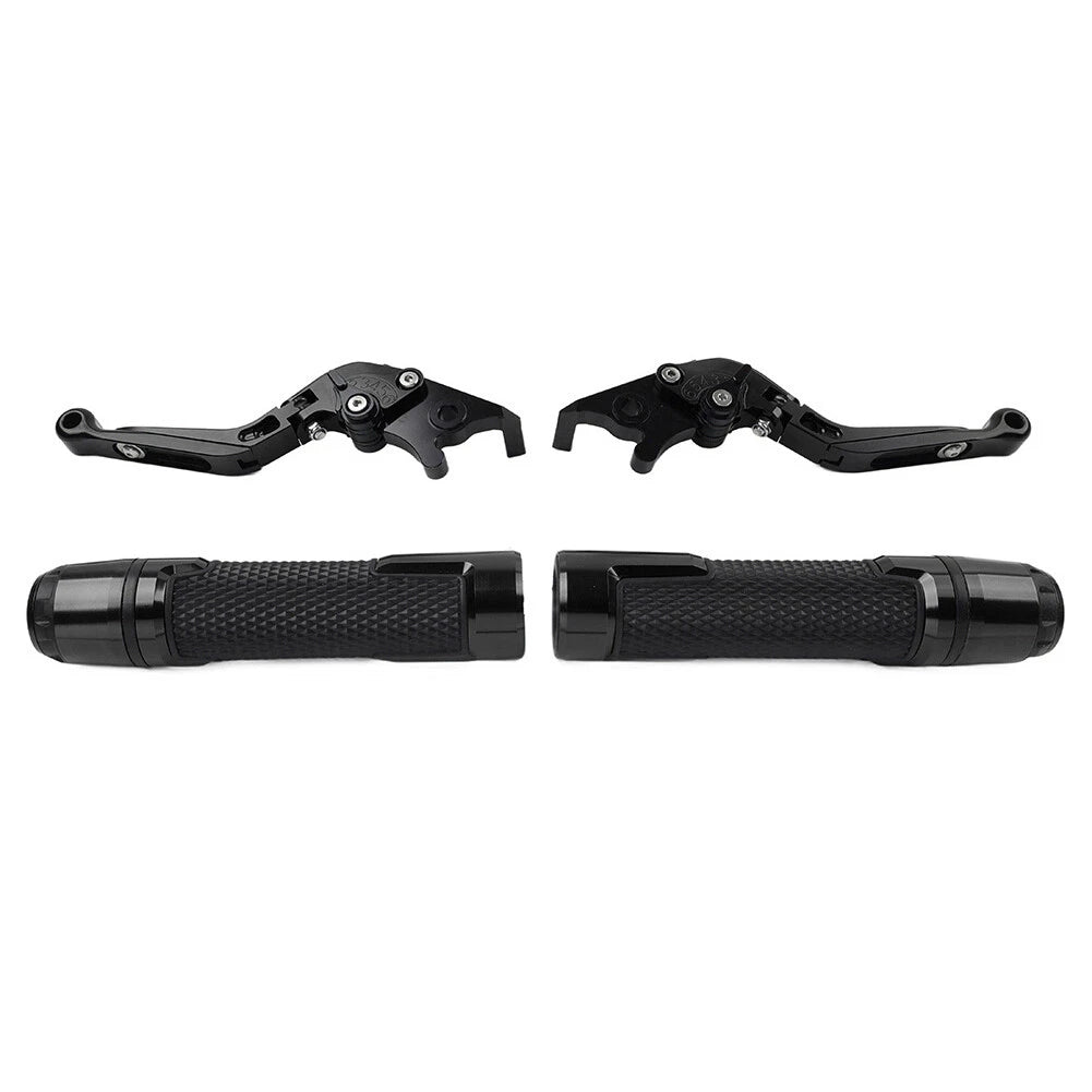Set of 2 Black Extendable Brake Clutch Levers for Honda ADV150 (2019–2020)