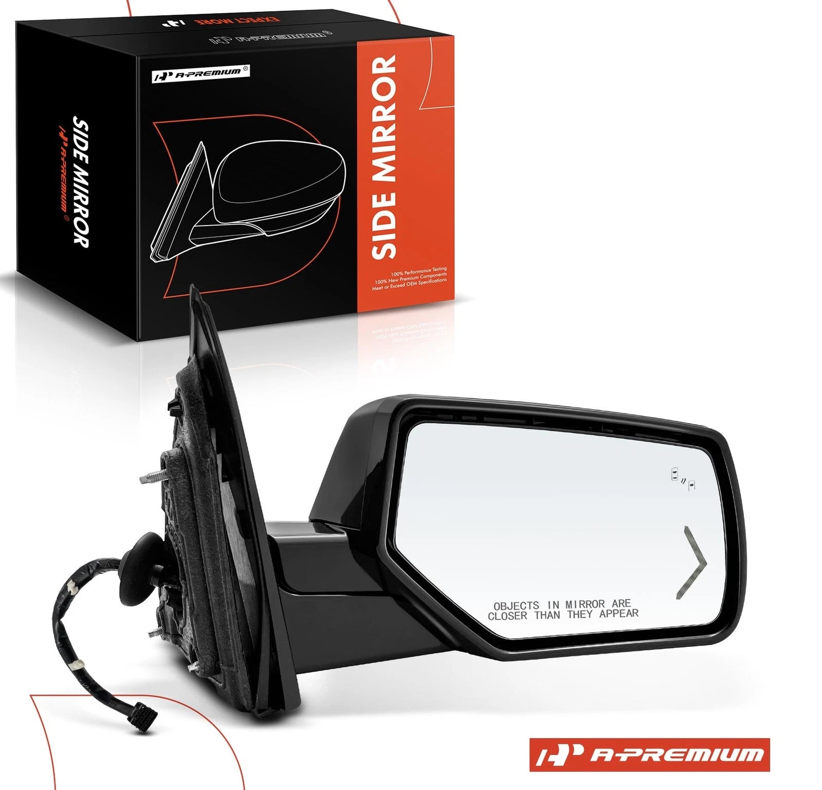 Power Fold Blind Spot Passenger Mirror for Chevy Tahoe GMC (2015â2020)