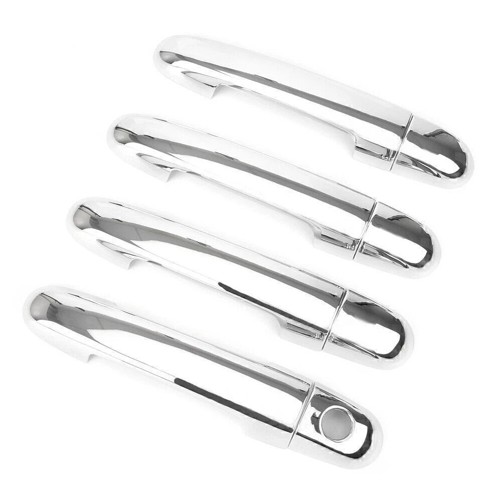 Set of 4 Door Handle Trim Covers Chrome for KIA Forte Cerato (2010–2012)