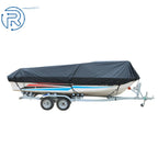 Waterproof Yacht Cover for V-Hull Runabouts (11-13ft) 420D Black