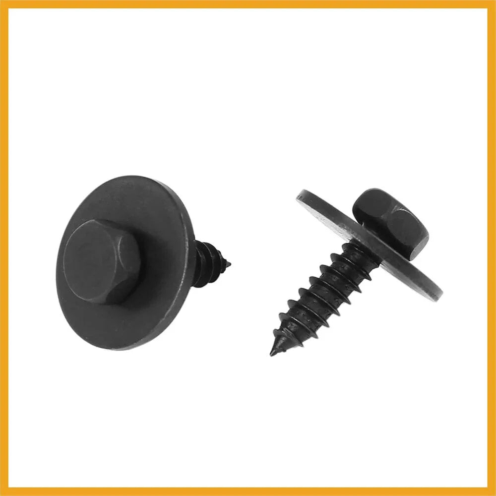 10x Hex Head Screw for BMW X5 X6 E46 E60 E63 E66 E70 E71 E82 E83 E90