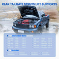 2X Lift Supports Gas Struts for Mercedes Benz C Class C180 C300 C63 (2015–2021)