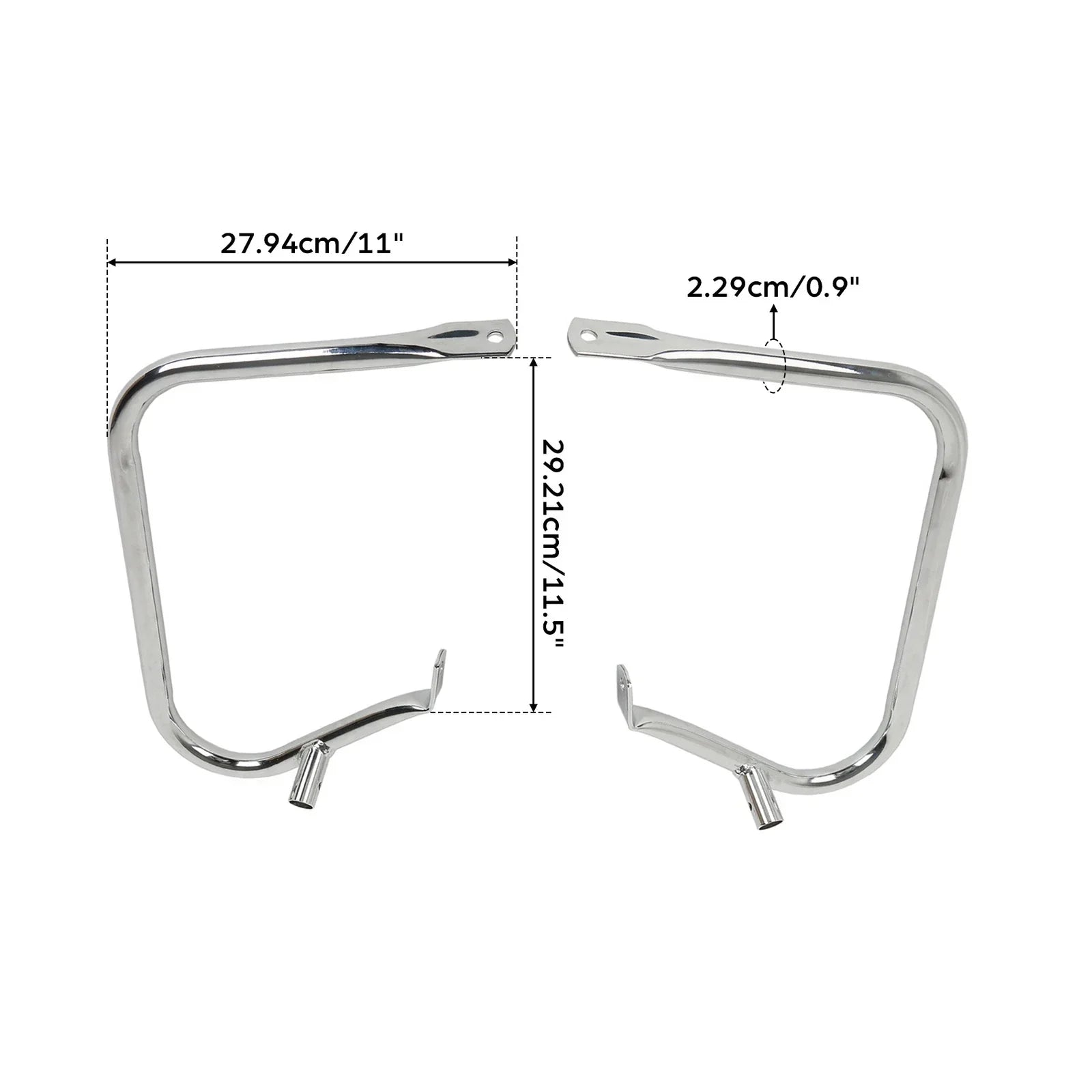 Saddlebag Guards Bracket for Harley-Davidson Touring Road Glide (1997-2013)