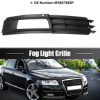 Right Fog Light Mesh Grille for Audi A6 C6 Avant (2008–2011) No. 4F0807682P