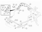 Front Loop-style Saddlebag Guards for Harley Touring FLHR FLHTCU (2014–2023)