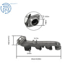 Left Exhaust Manifold for Ford Explorer Mercury (2002-2005)