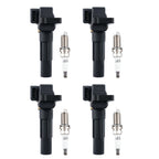 Set of 4 Ignition Coils with Iridium Plugs for Subaru Legacy (YYYY–YYYY)