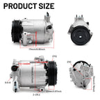 A/C Compressor for Maserati Ghibli V6 3.0L (2014–2019)