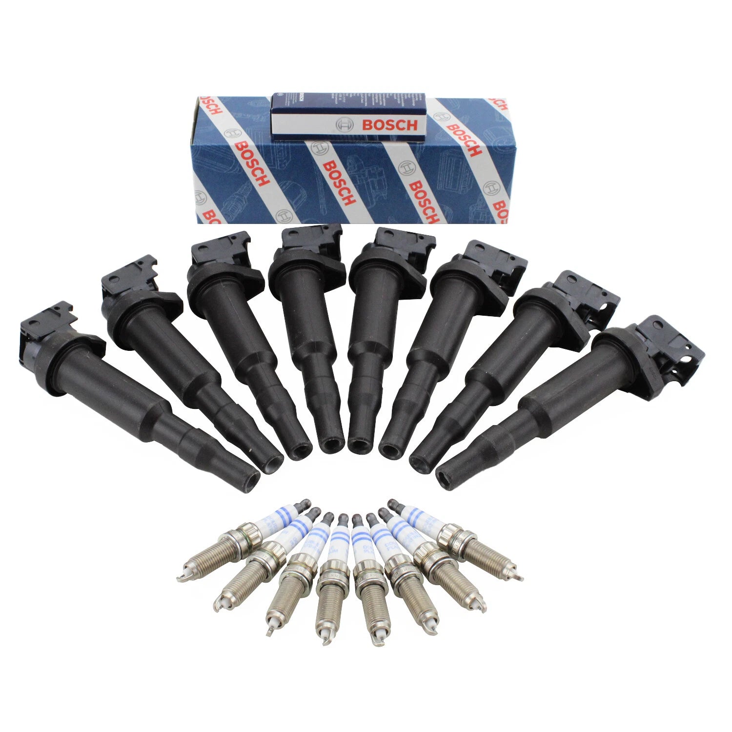 Set of 8 Ignition Coils for BMW F07 F10 F12 550i 4.4L V8 (2011–2017)