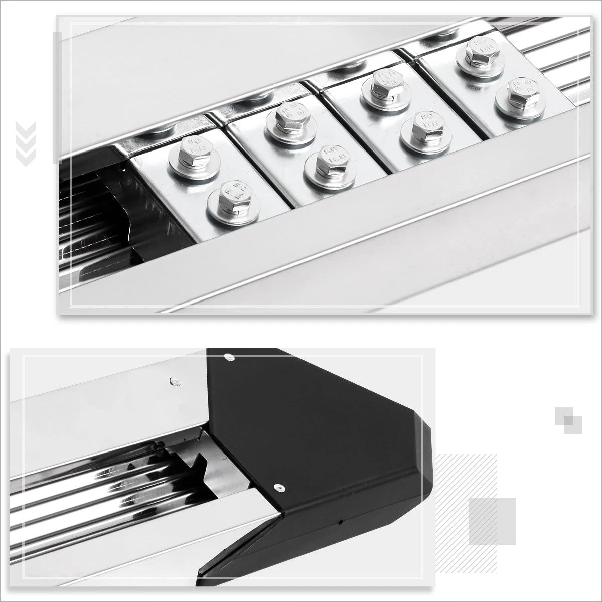 Smoked Housing Clear Corner Signal Headlights for Chevy Venture (1997–2005)